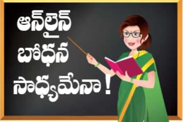 Department of Education Survey on online classes in telangana