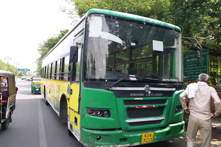 Bus services start in Rajasthan after four months