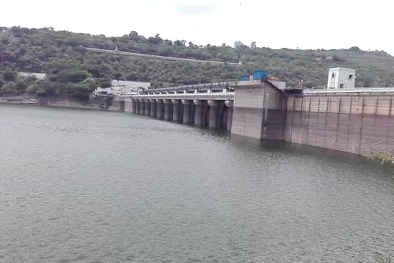 huge inflow of water to srisailam dam