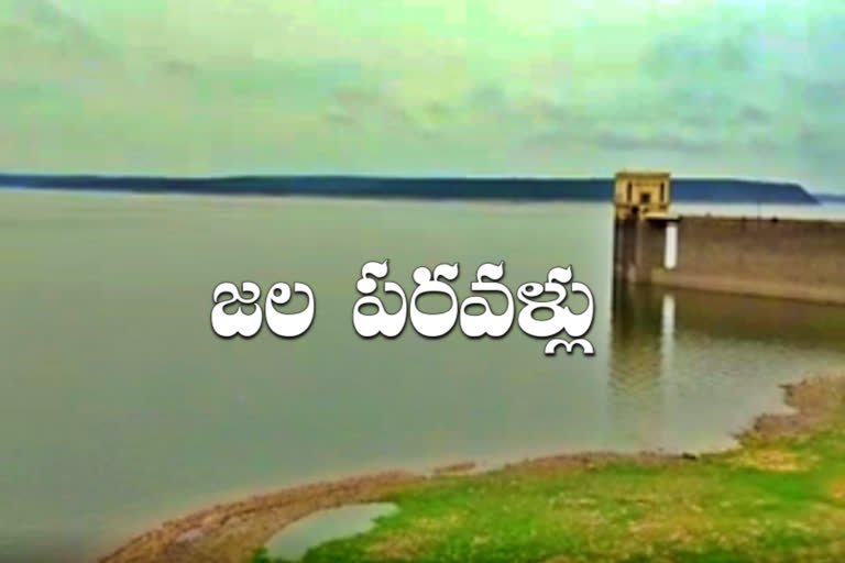 water flow to nagarjuna sagar project