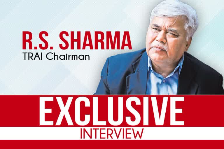 Exclusive interview with Chairman TRAI, R.S Sharma by ETV