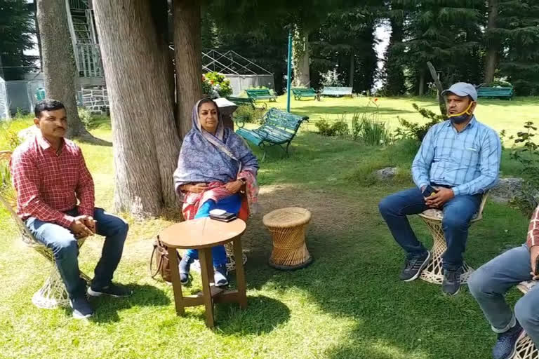 MLA Asha kumari on himachal government