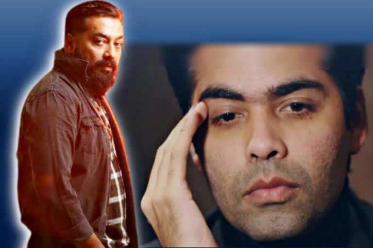 Anurag kashyap backs up karan johar