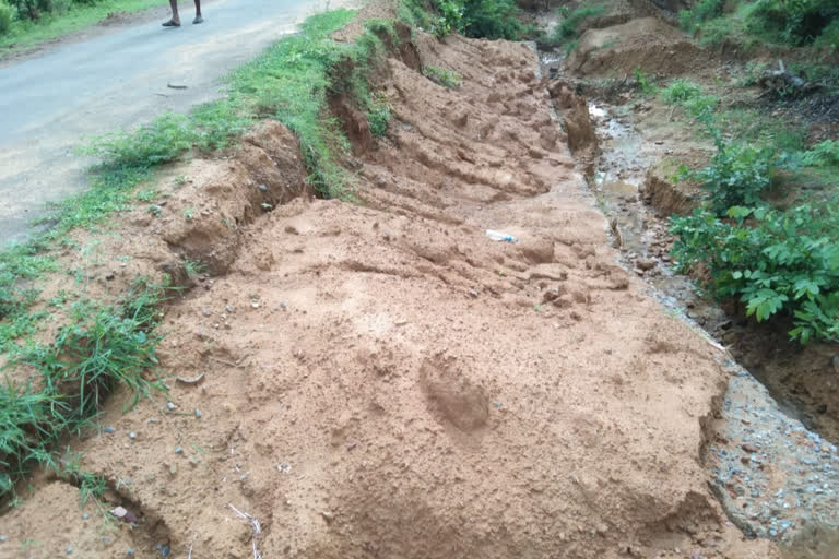 bad condition of Road