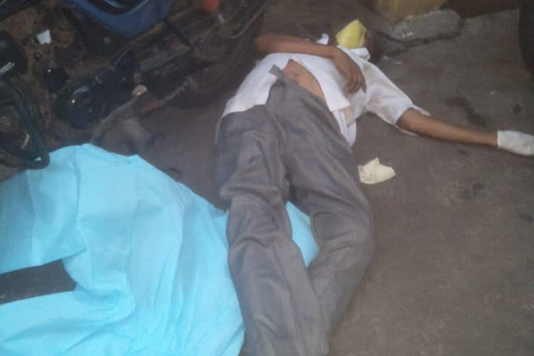 old man died with carona in vishaka