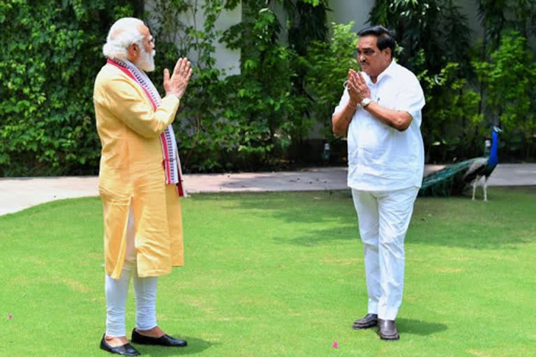 Modi meets Gujarat BJP chief, praises him as 'outstanding' worker who rose through ranks