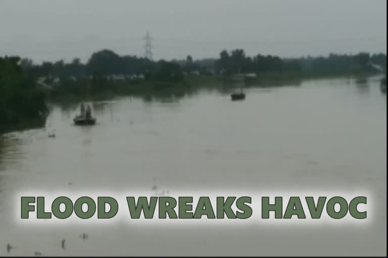 North Bihar rivers in spate, flood situation grim in Madhubani