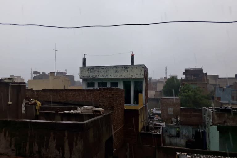 heavy rain in nagaur