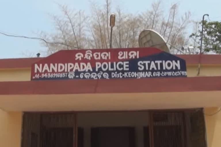 SI and the constables were suspended in kendujhar