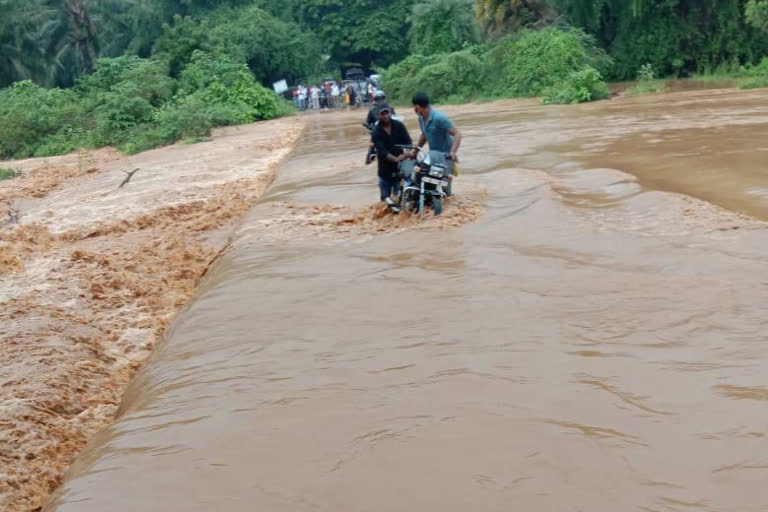 heavy rain at west godavari