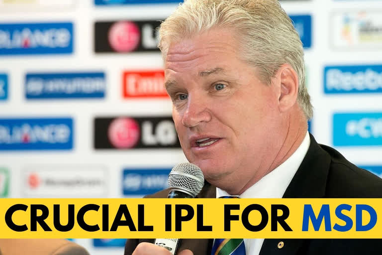 Dean Jones, M.S. Dhoni, Team India, Australia, IPL