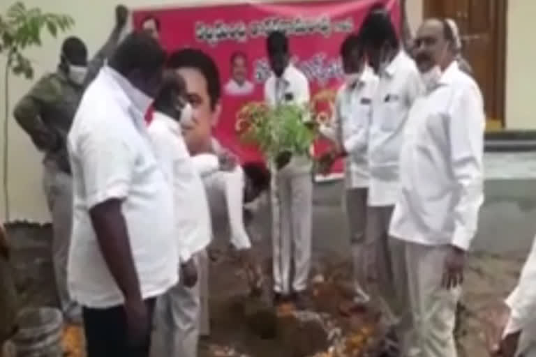 KTR Birth day Celebrations In siddipet