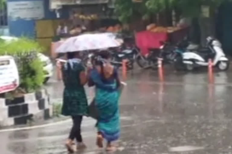 Rain in Siddipet