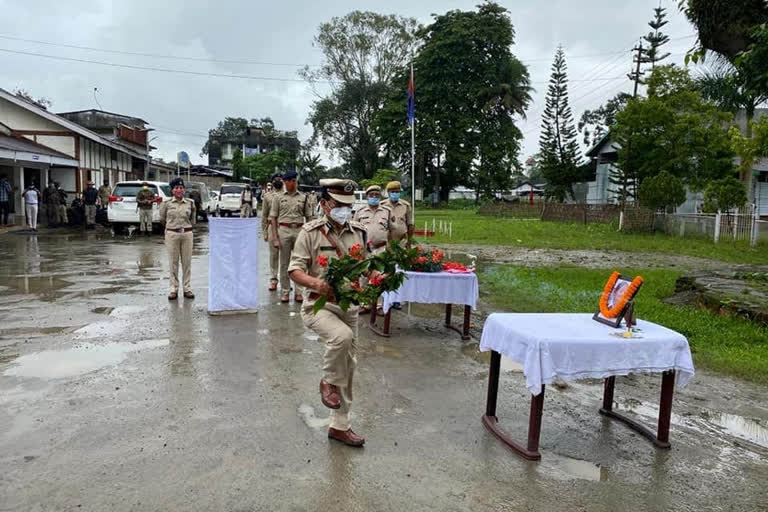 মহিলা কনিষ্টবল পুনি মেচলৈ অসম আৰক্ষীৰ শেষ শ্ৰদ্ধা