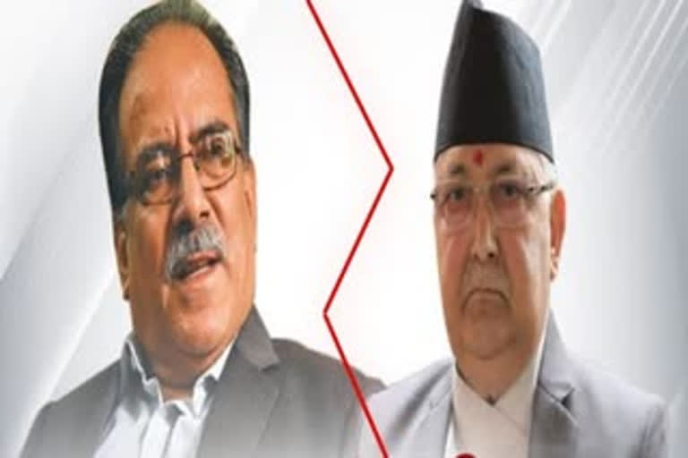 Nepal PM Oli adamant in splitting ruling communist party: Prachanda