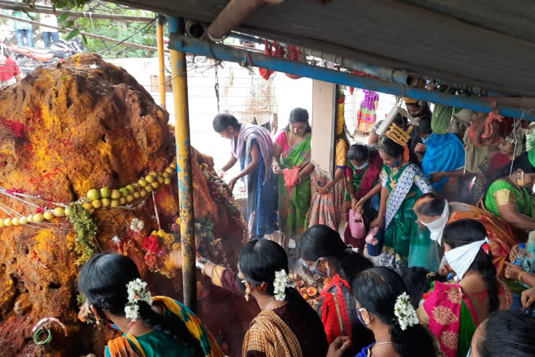 Nagulapanchami celebrations in in Yadadri