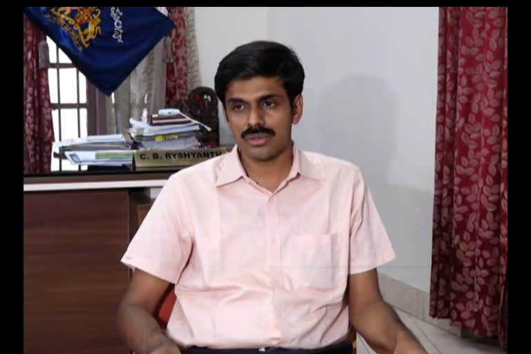 District collector Abhiram G.Shankar