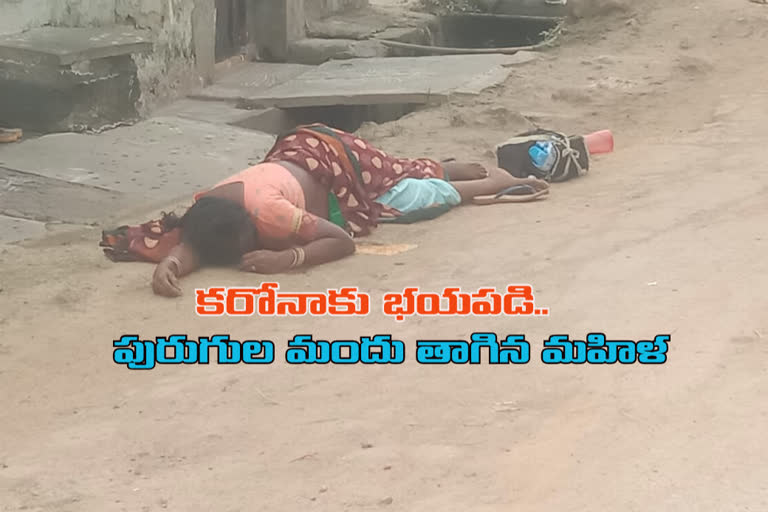 corona victim suicide in Warangal Urban District