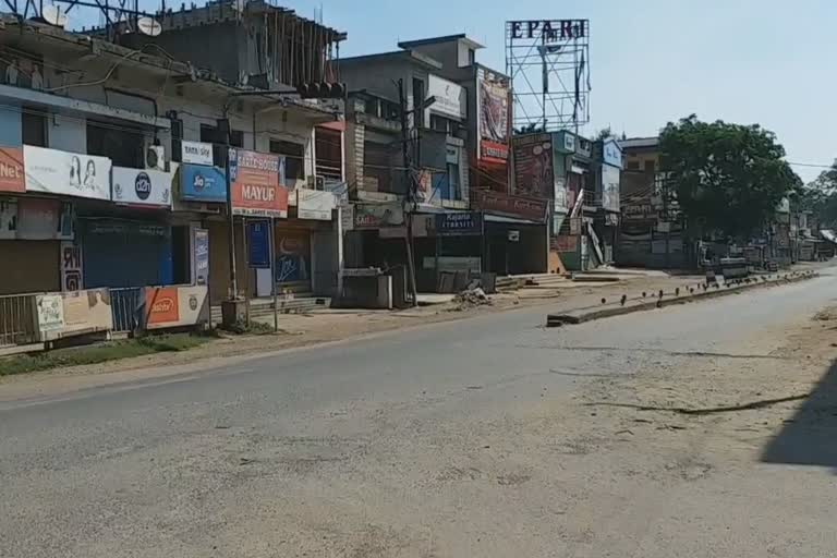 keonjhar shutdown, heavy checking in town