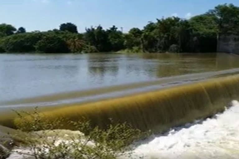 full of water flow in kudavelli vaagu