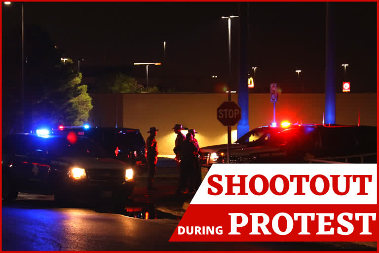 Texas shooting  shootout during protest  black lives matter protest  Austin in Texas state  initial investigation  protests  shooting  US shooting  Austin Police Department