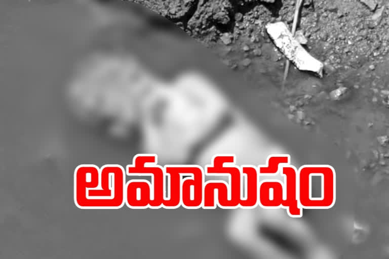 The body of a male child was found in the pond in ganganapalli ananthapuram district