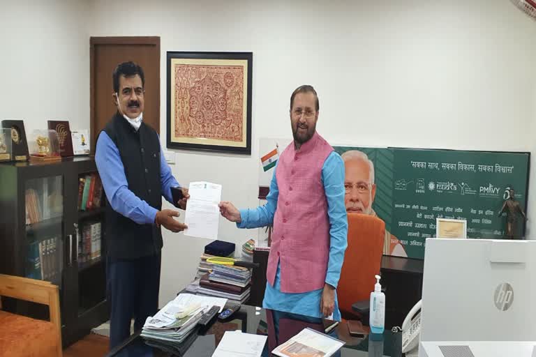 Information and Broadcast Minister Prakash Javadekar