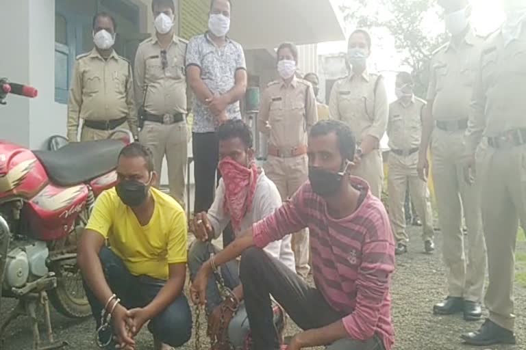 The robbery accused arrested in Seoni