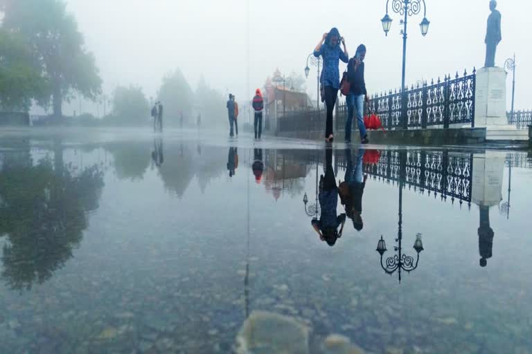 Yellow alert about heavy rain in Himachal