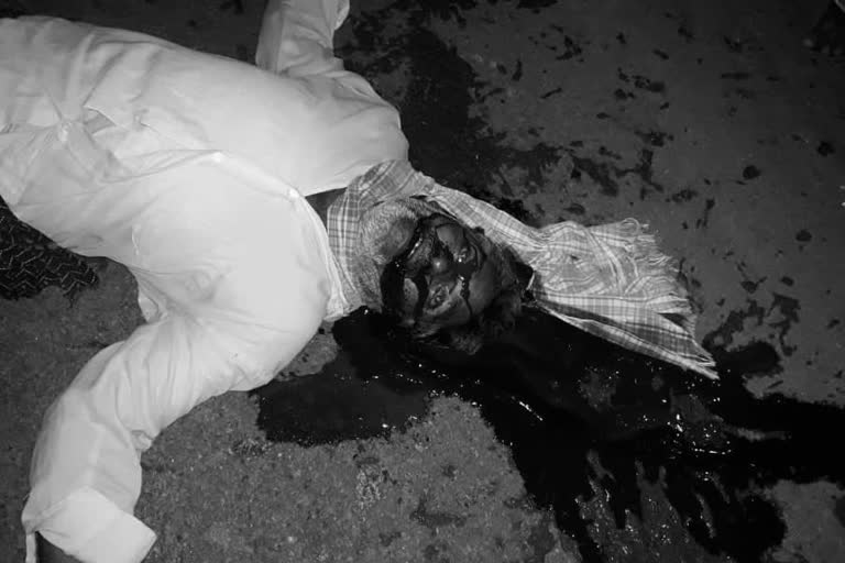 one person died in road accident in khammam district