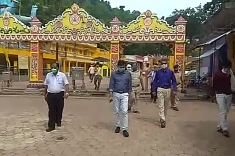 Collector reached Jatashankar Dham to take stock of lockdown