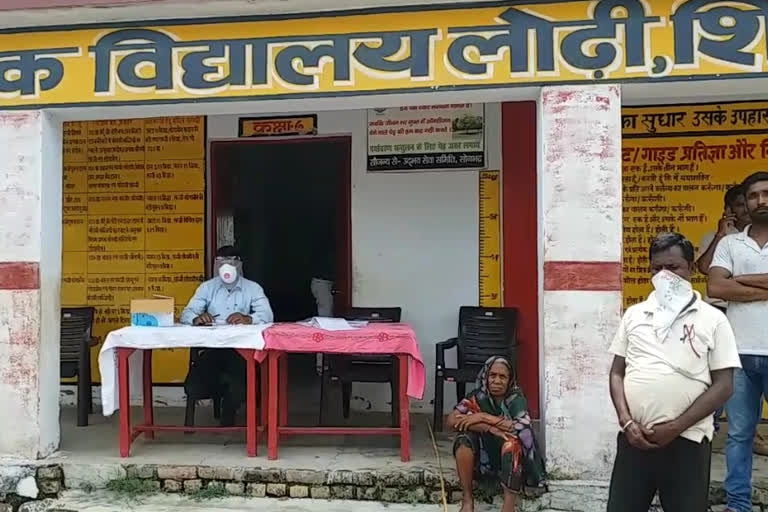 कोरोना टेस्टिंग शिविर का आयोजन