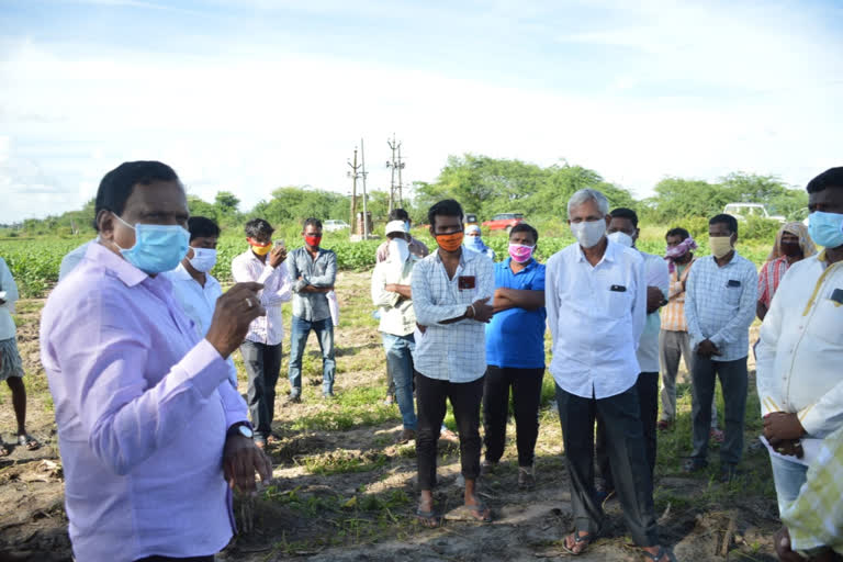 Collector Venkatram Reddy of Siddipet Visited the village of Itikyal for the solution of land issues