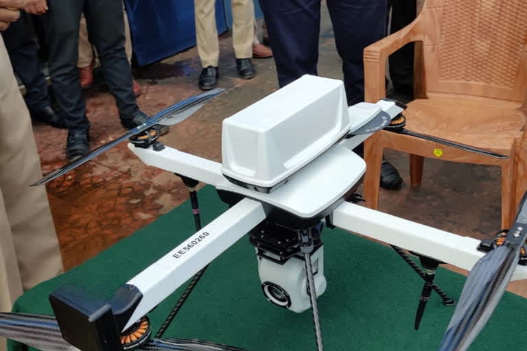 Karwar police got Sophisticated drone for immediate operation