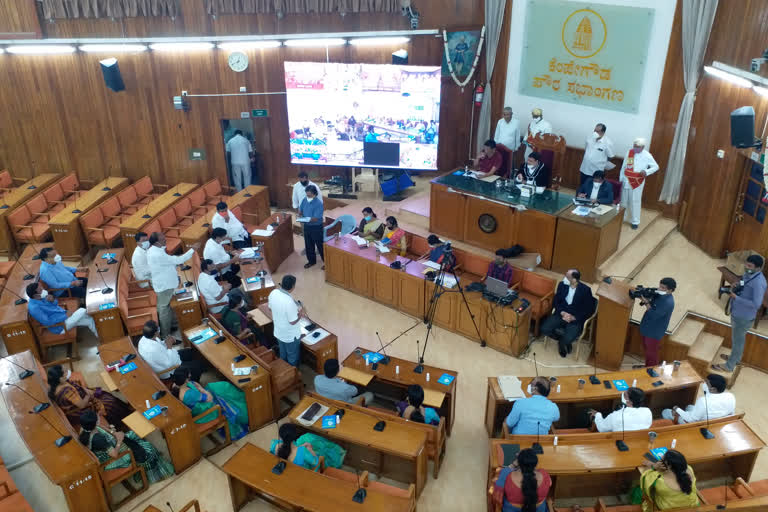 BBMP monthly council meeting