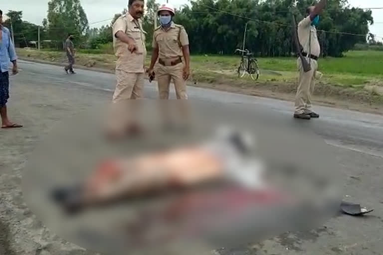 one person died in fatal accident in Raiganj