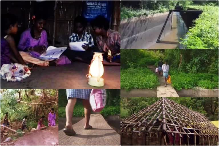 Nagaroothpathi tribal people struggle with a dangerous bridge