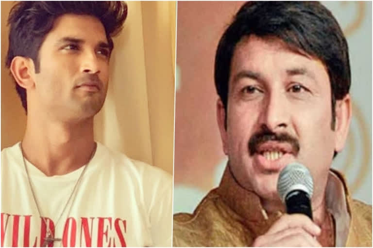 manoj tiwari urges maharashtra cm to register fir in sushant death