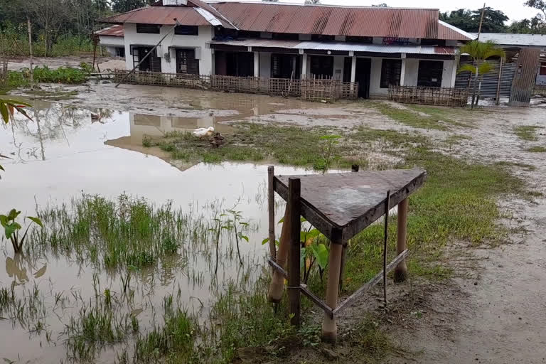 FLOOD AFFECTED AREA IN ASSAM JORHAT