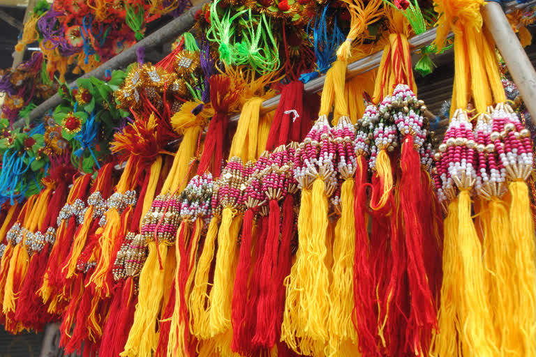 Demand for Chinese rakhis fall as people make preparations for Raksha Bandhan