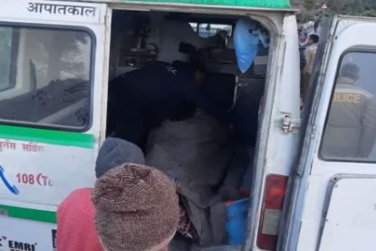 bike fell into drain in bharmour