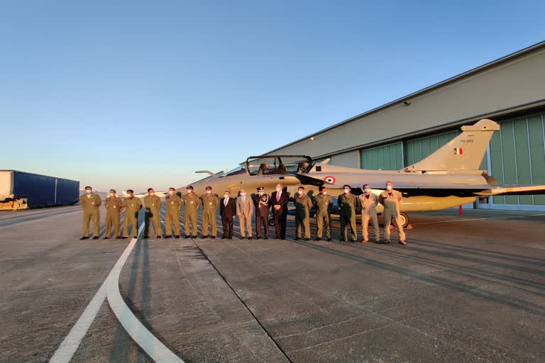 Captain Harkirat Singh among the pilots who flew the Raphael from France to India