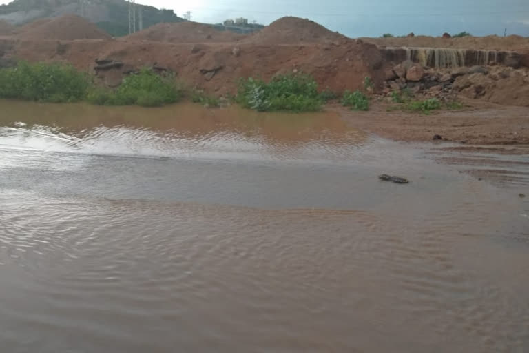 heavy rain in yadhagirigutta municipality