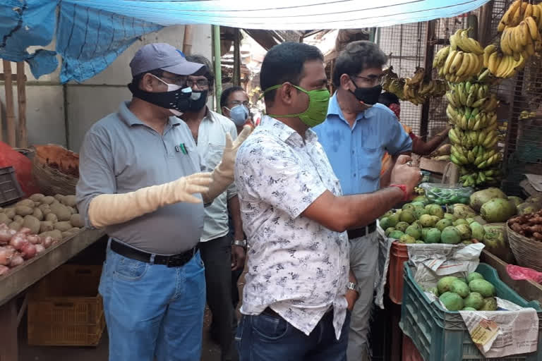 task force raid in market to control potato price