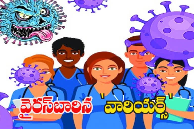 corona postive to 8 junior doctors in rims at adilabad