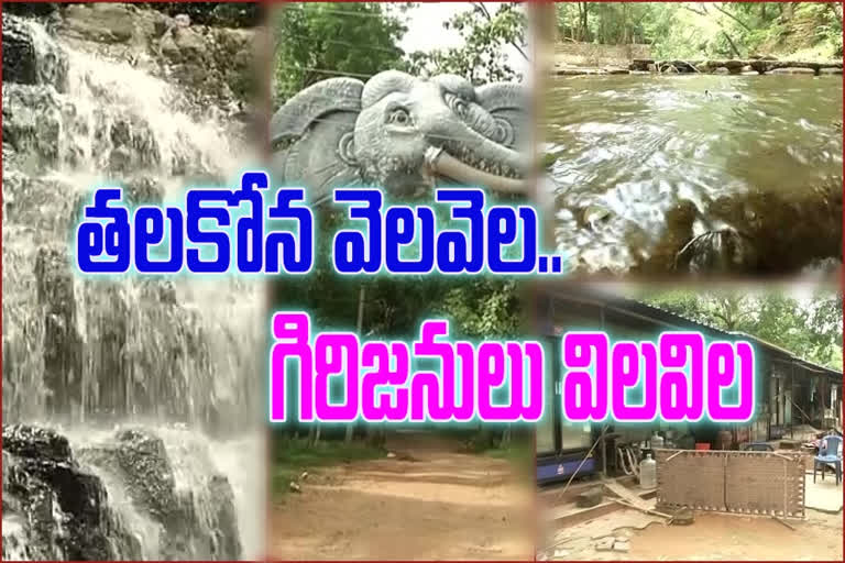 కరోనా దెబ్బ.. తలకోన పర్యాటకం కుదేలు