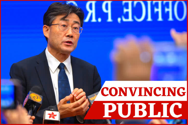 Gao Fu, the head of the Chinese Center for Disease Control and Prevention