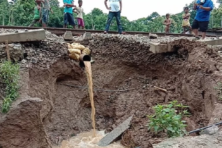 railway tracle slide in diphu