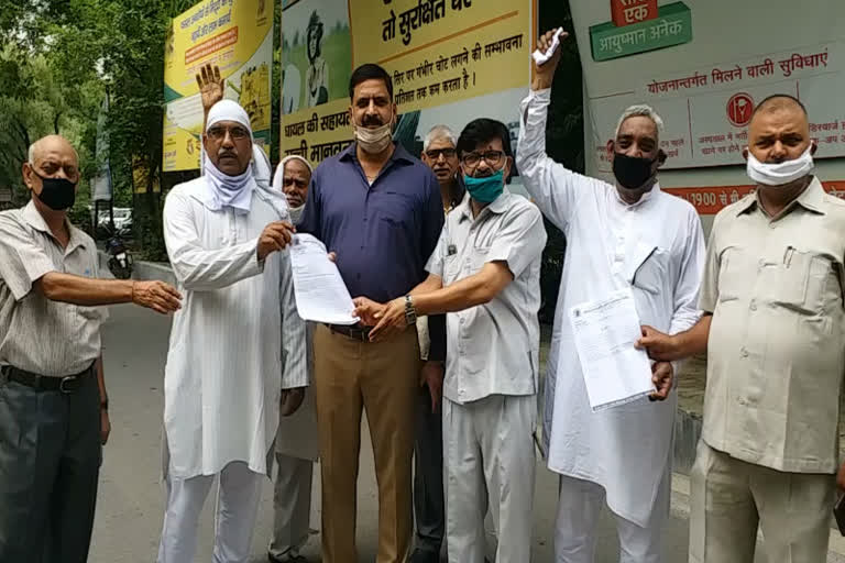 Akhil Bharatiya Brahmin Mahasabha protests in Ghaziabad over atrocities against Brahmins in UP