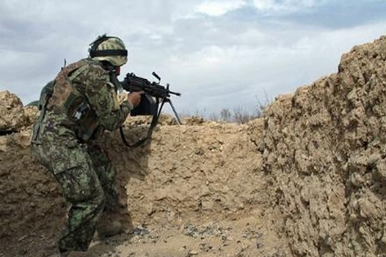 17 Taliban terrorists killed  Afghanistan  Kabul  northern Faryab province  Dawlat Abad and Almar districts  "A military commander of the Taliban is also among the wounded  ഏറ്റുമുട്ടൽ  അഫ്‌ഗാനിസ്ഥാൻ  കാബൂൾ  വടക്കൻ ഫരിയാബ് പ്രവിശ്യ  ദാവ്‌ലത്ത് അബാദ്, അൽമാർ ജില്ലകൾ  താലിബാൻ